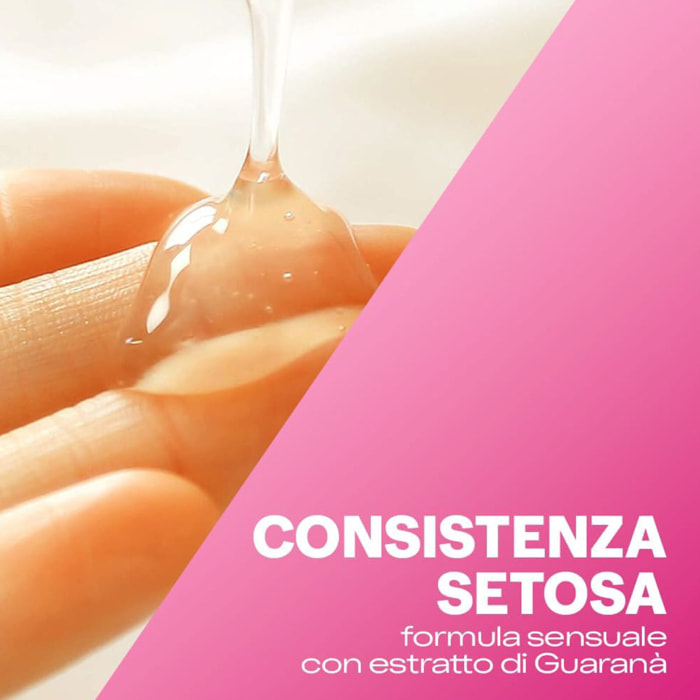 3x Durex Massage 2in1 Gel Massaggio Corpo e Lubrificante Intimo con Guaranà - 3 Flaconi da 200ml