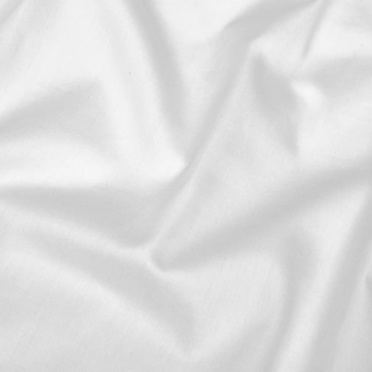 Drap-housse "Isadora" satin 160x200cm blanc