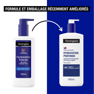Hydratation Profonde 72h - NEUTROGENA® Lait Corps 400 ml