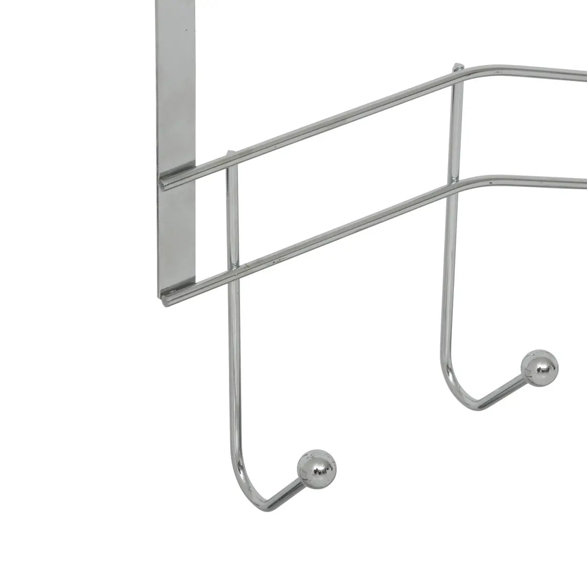 Patère 5 têtes vague métal