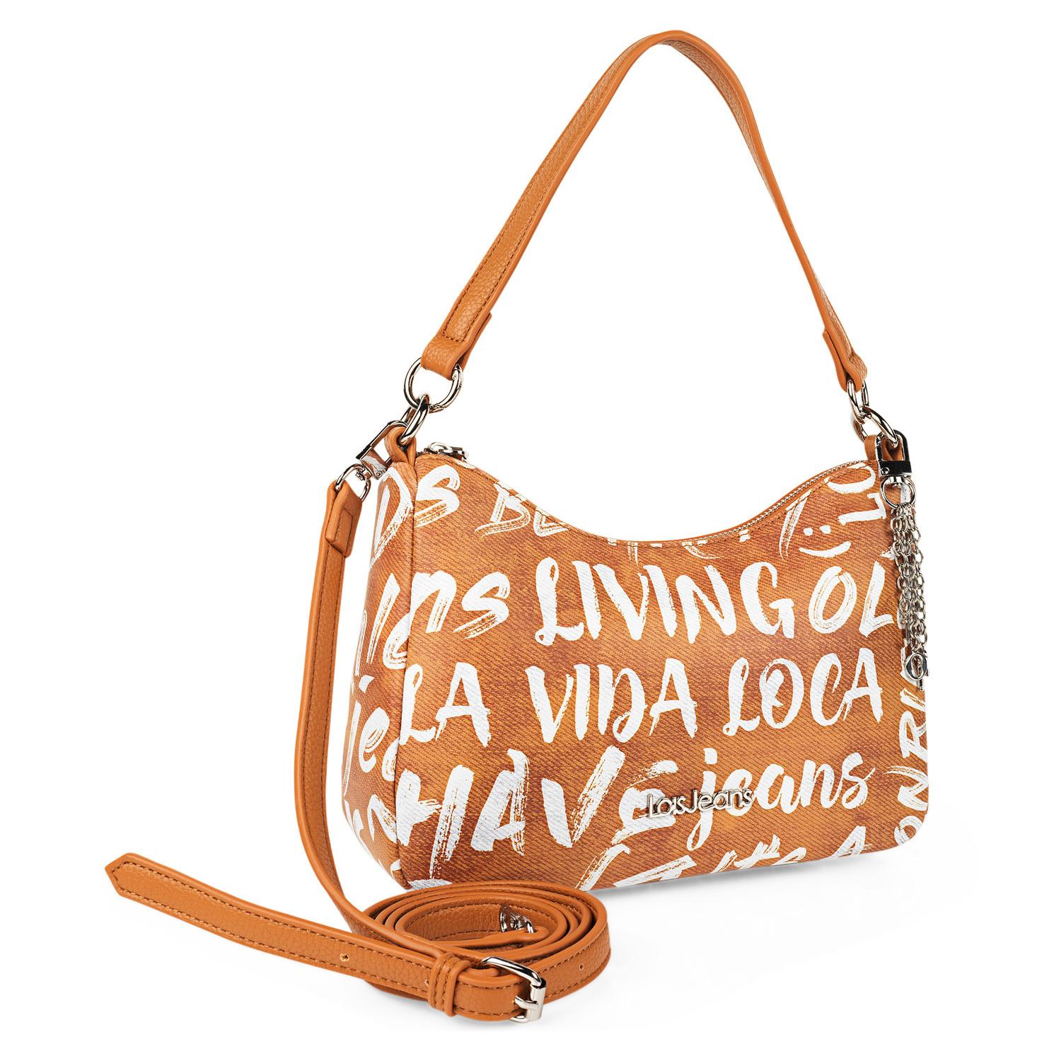 Bolso Bandolera Mujer Sint/Pu Lois Words Camel