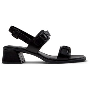 Sandalias - CAMPER Kora Sandal - Negro - Cuero liso
