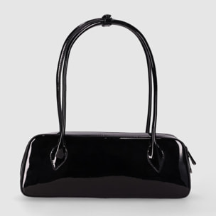 Bolso - Negro - Medida: 32 cm x 11 cm x 10 cm