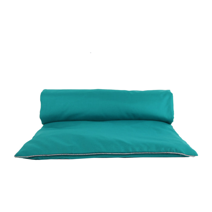 Matelas bain de soleil extérieur - Bleu