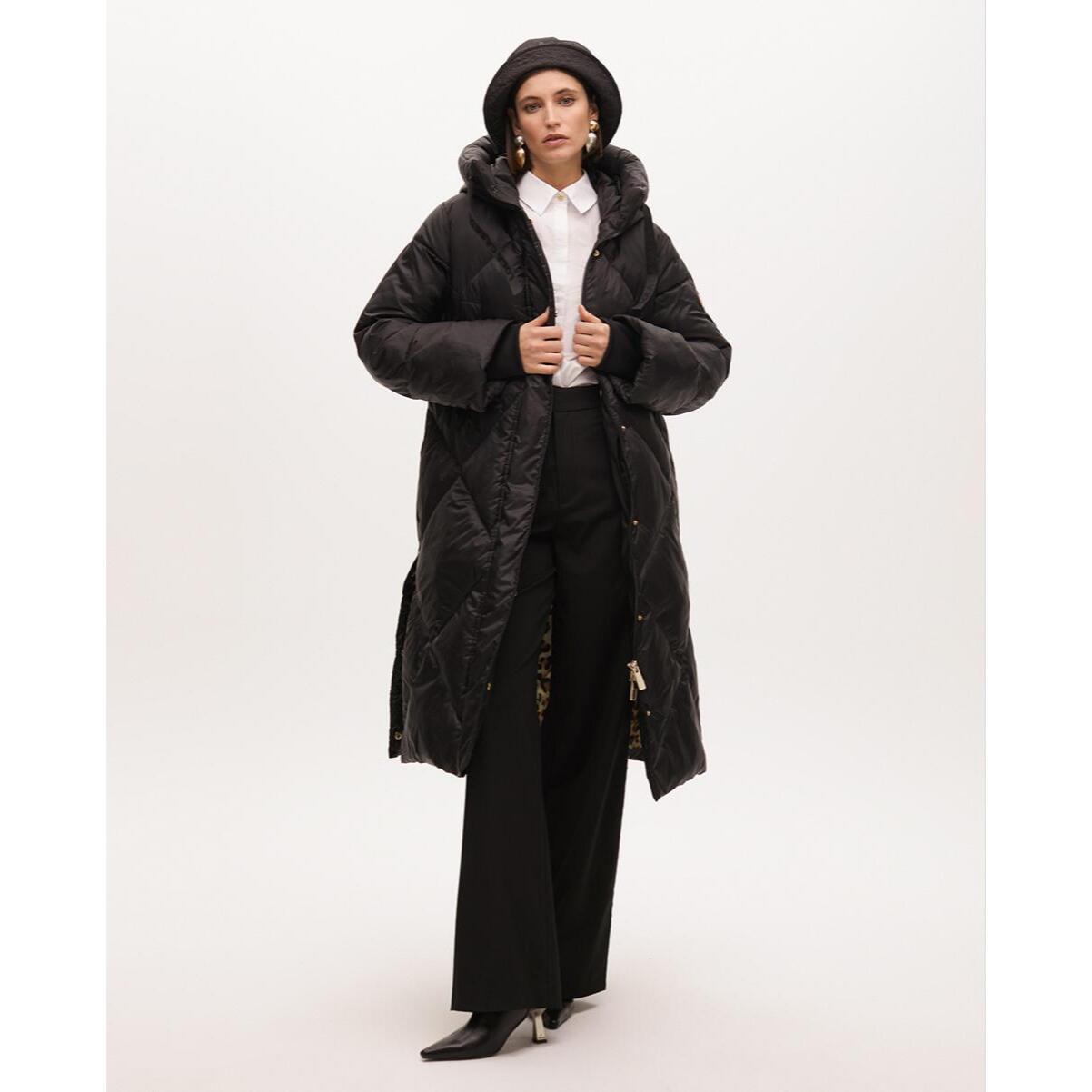 Parka in Piuma con Cappuccio