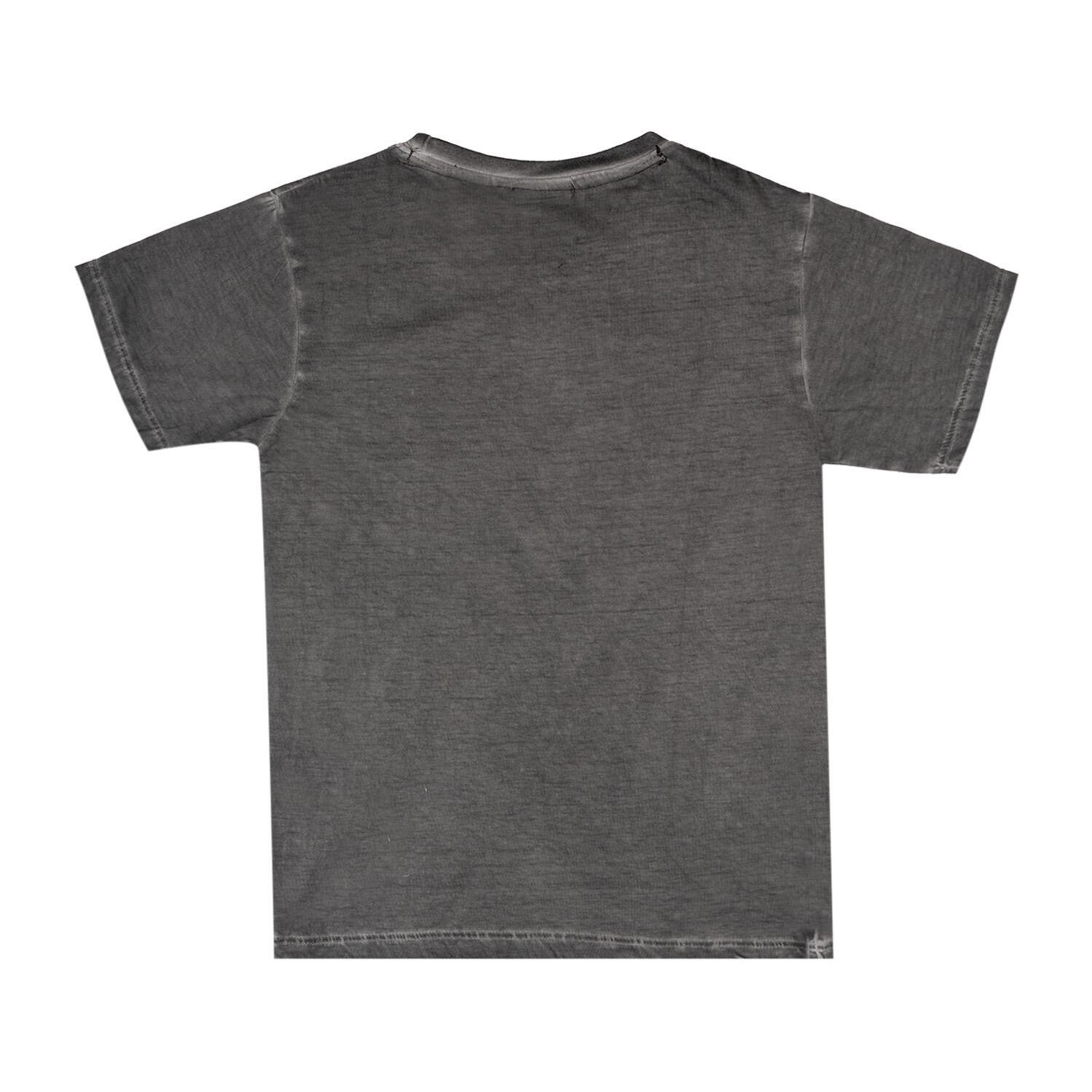 T-shirt a maniche corte da bambino con stampa "Washed"