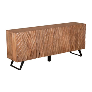 CREDENZA IN LEGNO DI MANGO 4 ANTE