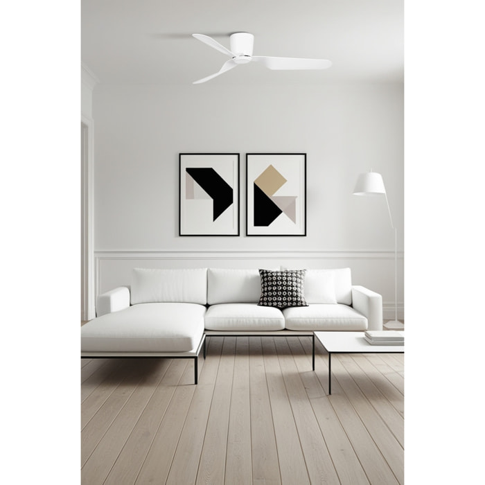PEMBA L Ventilatore a soffitto bianco