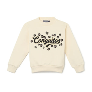 Sudadera Niña Con Logo Marca