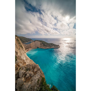 Tableau bleu méditerranéen Tableau alu Dibond