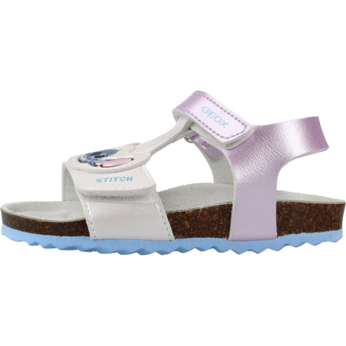 Sandalias Niña de la marca GEOX  modelo B SANDAL CHALKI MULTICOLOR