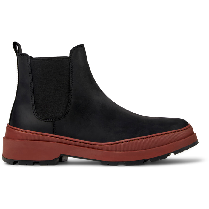 Stivaletti - CAMPER Brutus Trek - Nero - Pelle nabuk