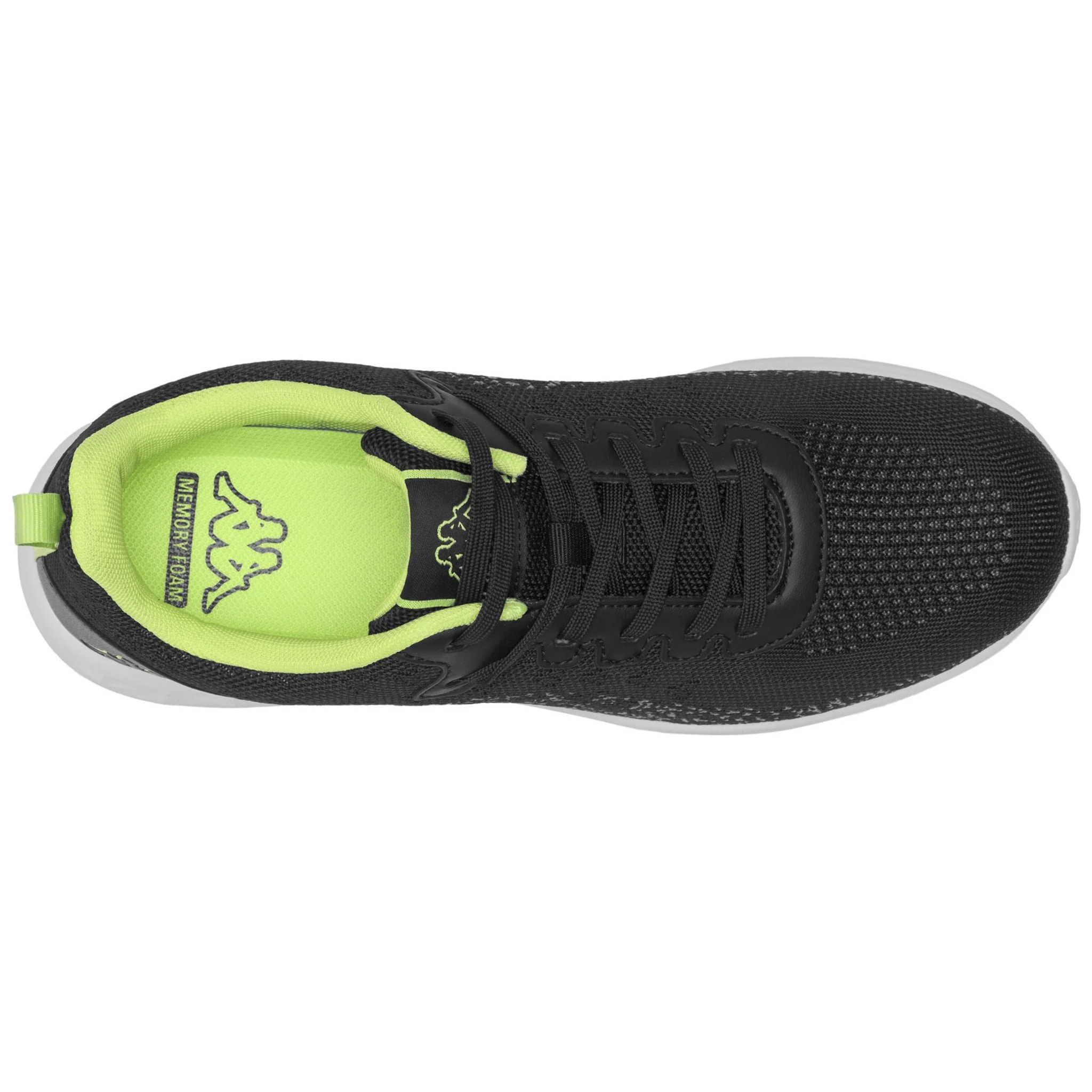 Kappa - Sneakers Uomo Donna Nero - Logo Rostie