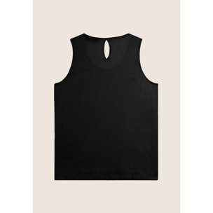 Canotta con Dettaglio Cut-Out e Grafica FREDDY