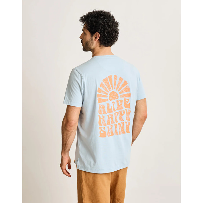 Camiseta Manga Corta Azul - Dusk