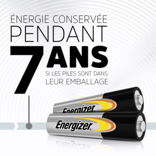 Pile ENERGIZER Alkaline Power x40 piles AAA