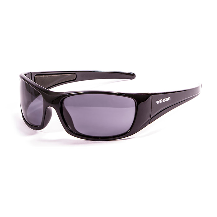 Gafas de deportes acuáticos OCEAN BERMUDA - Negro brillante / Ahumada