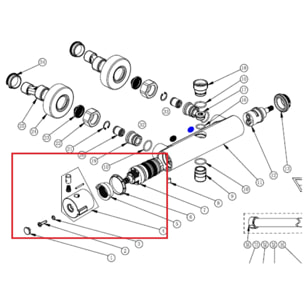 Aurum cartouche thermostatique pour SATSSTKEMC, cuivre brossé (NDSSTKETRMSETC)