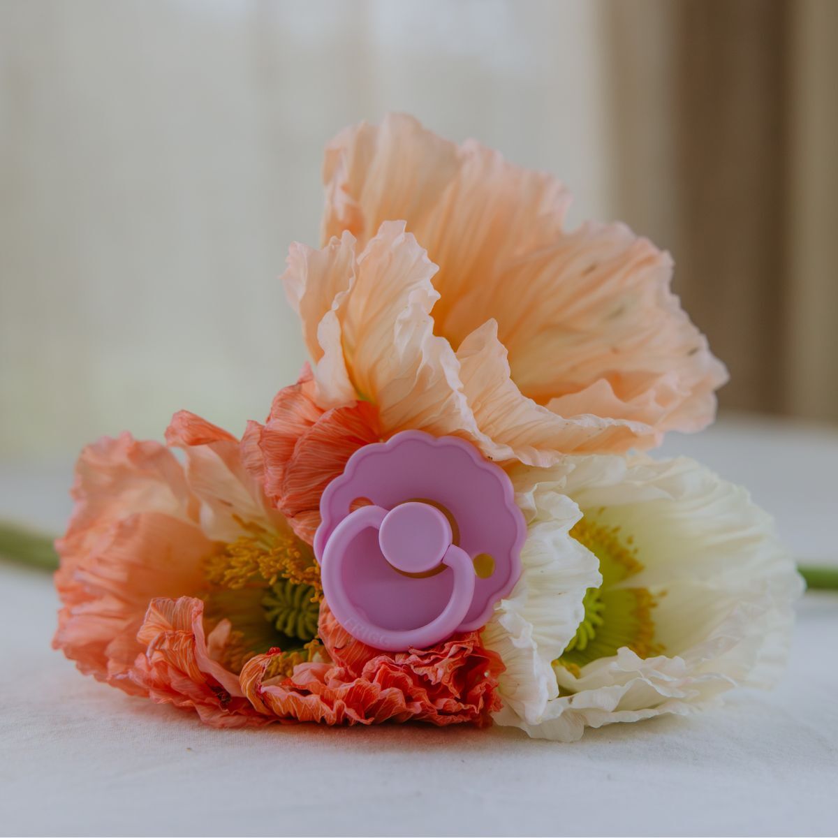 Frigg Pack 2 Chupetes Block Silicona Daisy