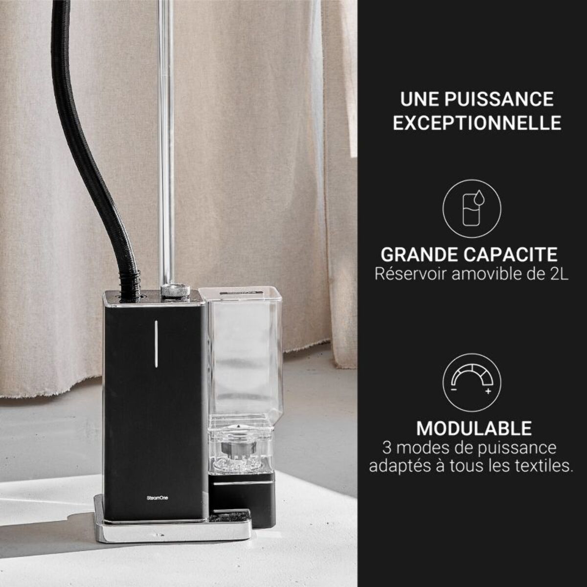 Défroisseur vapeur STEAMONE EUES200B V2 George