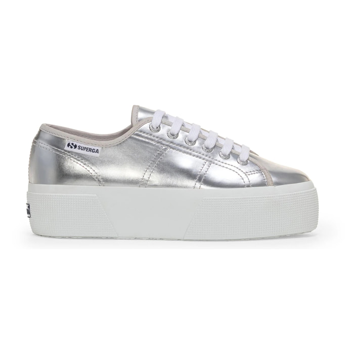 Superga - Scarpe da donna Donna Grigio - 3790 Platform Mirror Synthetic Material