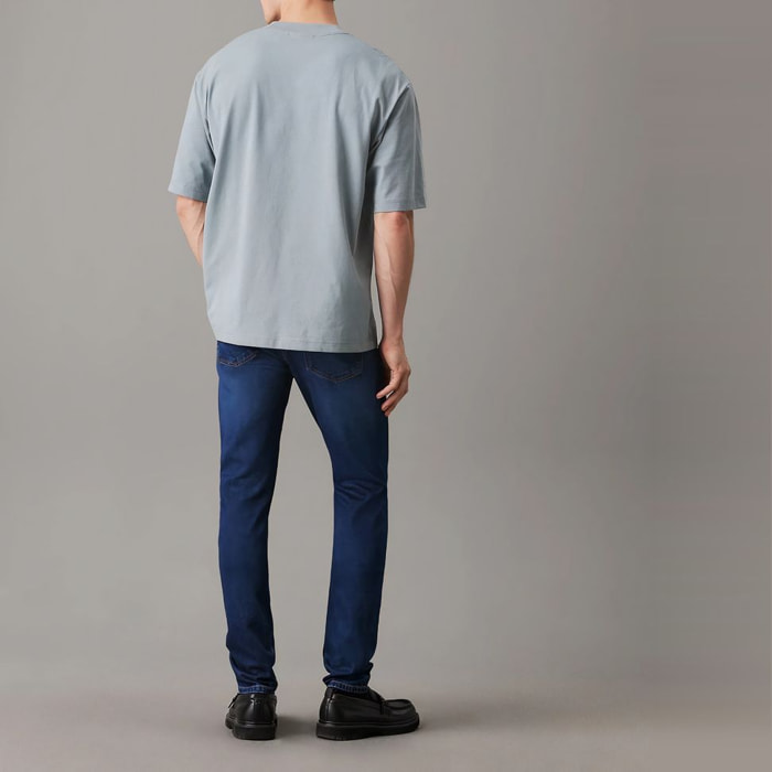 Calvin Klein - jeans - cotone - blu denim