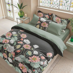 Housse de couette ninfa noir