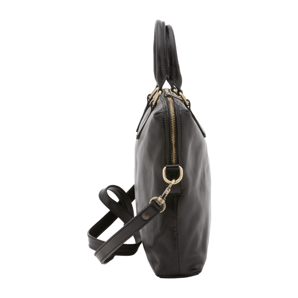 Borsa da lavoro uomo in vera pelle - Modello False - Made in Italy - 37.0 x 27.0 x 6.0 cm