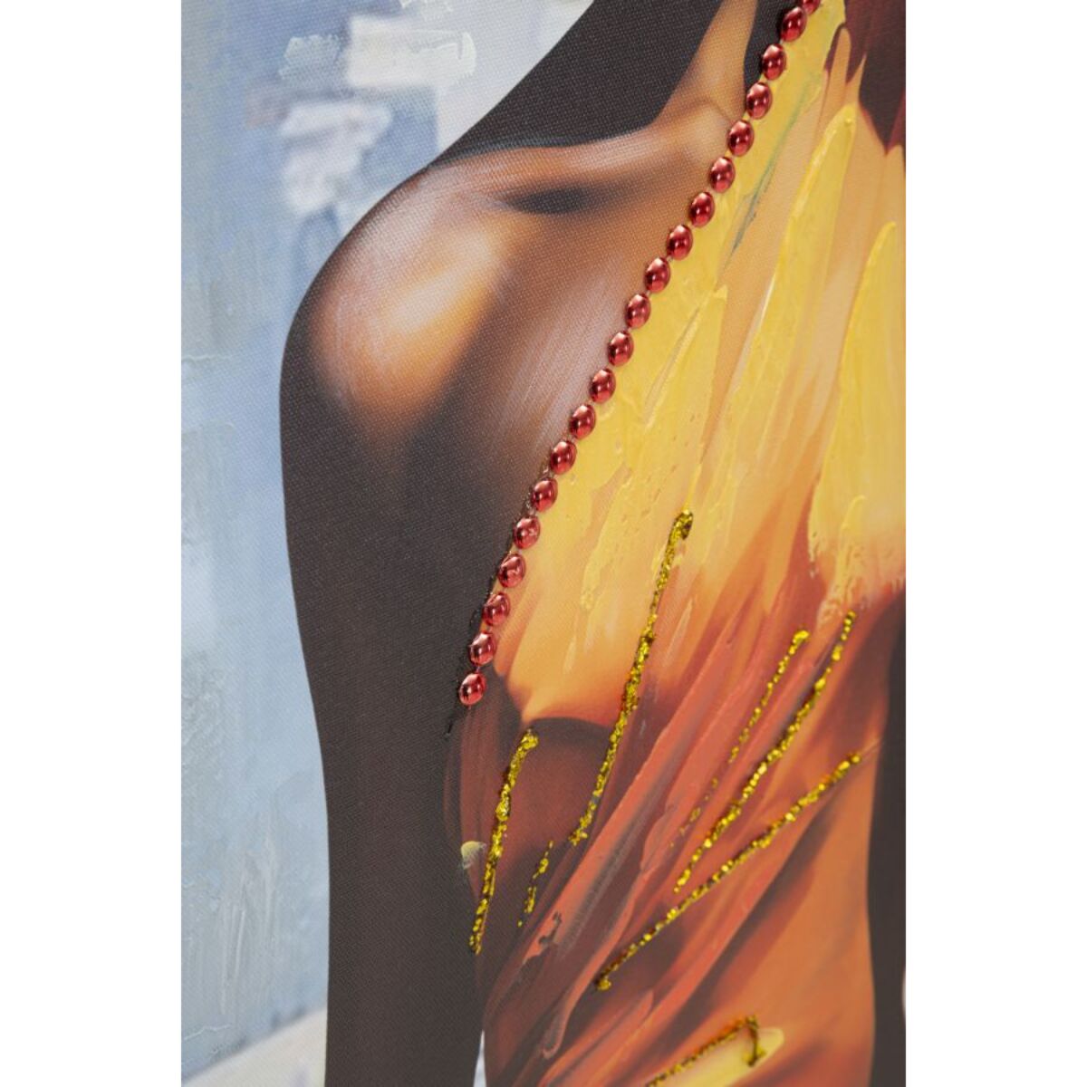 DIPINTO SU TELA C/CORNICE DAPHNE -B- CM 52X4,5X152