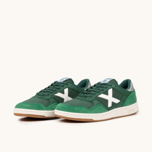 Zapatilla Urbana en Tonos Verdes con Suela Caramelo MUNICH ARROW 80
