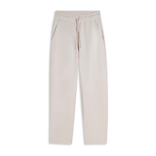 Pantaloni cropped in French Terry modal stretch tinto