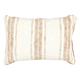 Coussin Sienna 38x58cm beige lin