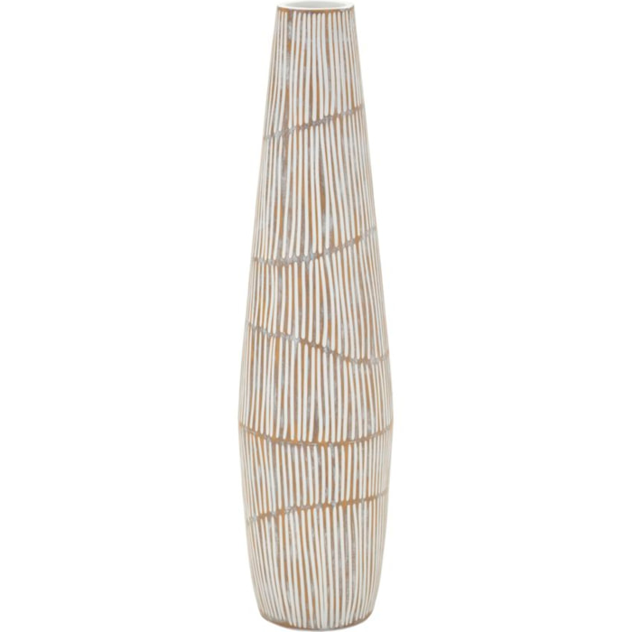 VASO RESINA HANOI CM Ø 17X68,5 (APERTURA CM Ø 6)