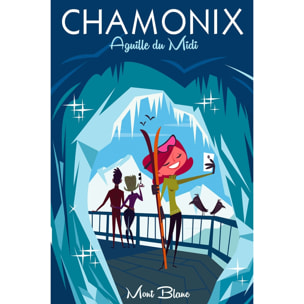 Tableau pause à l'aiguille du midi Toile imprimée