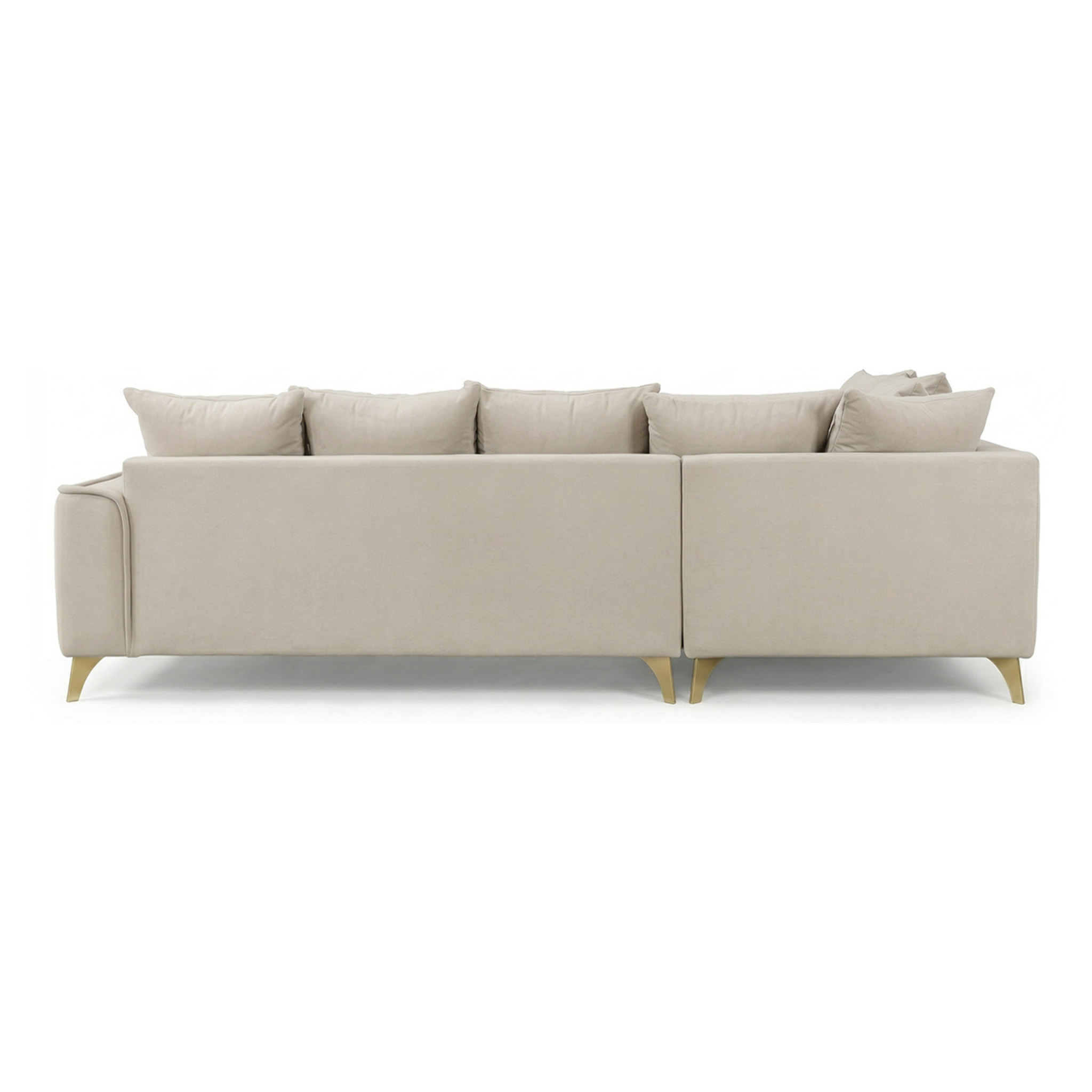 Canapé Tissu Angle Droit Altamo - 4 Places