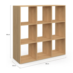 Meuble de rangement cube Faustine 9 cases