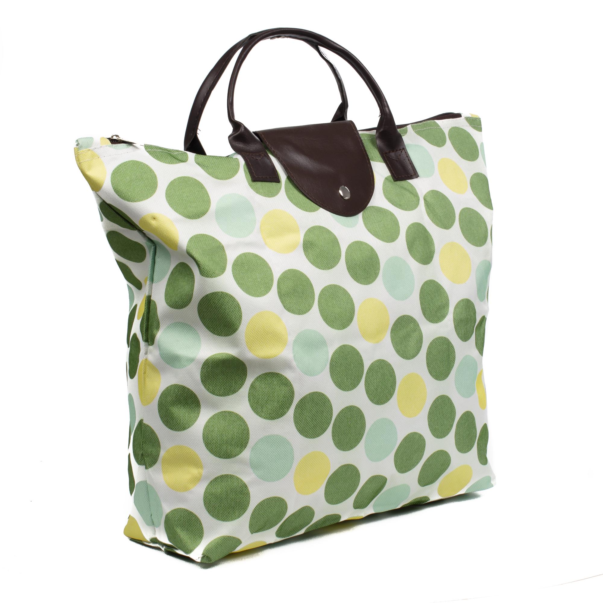 Azzorta bolso shopper plegable con doble asa.