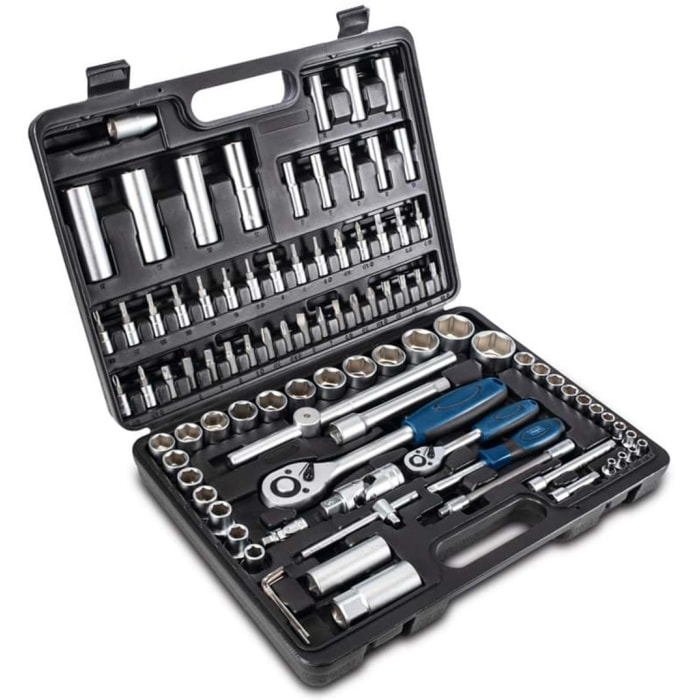 Caisse à outils pour clés à douilles SCHEPPACH TB94 - 94 pcs - 5909307900