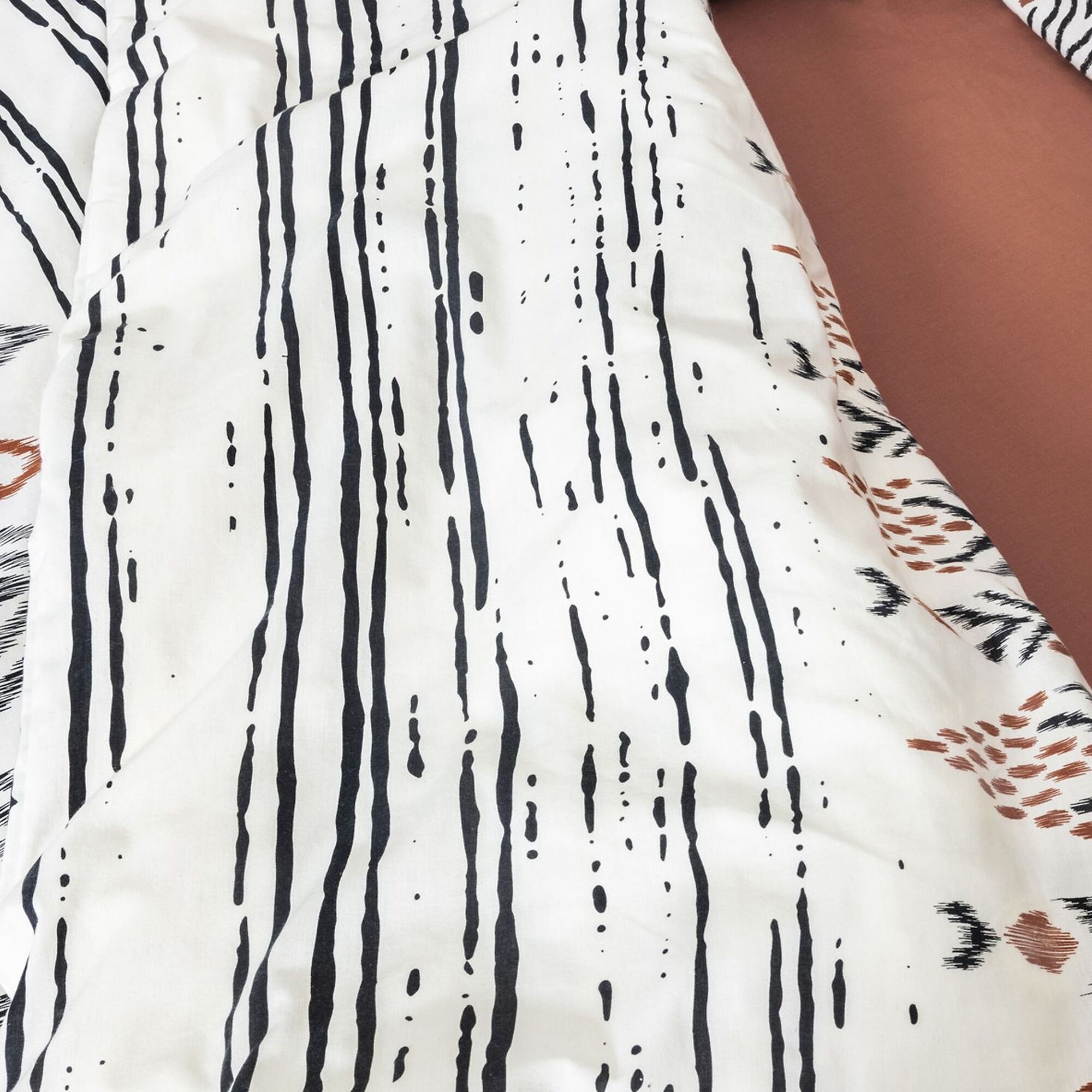 Parure Housse De Couette 100% coton 57fils Ethnic