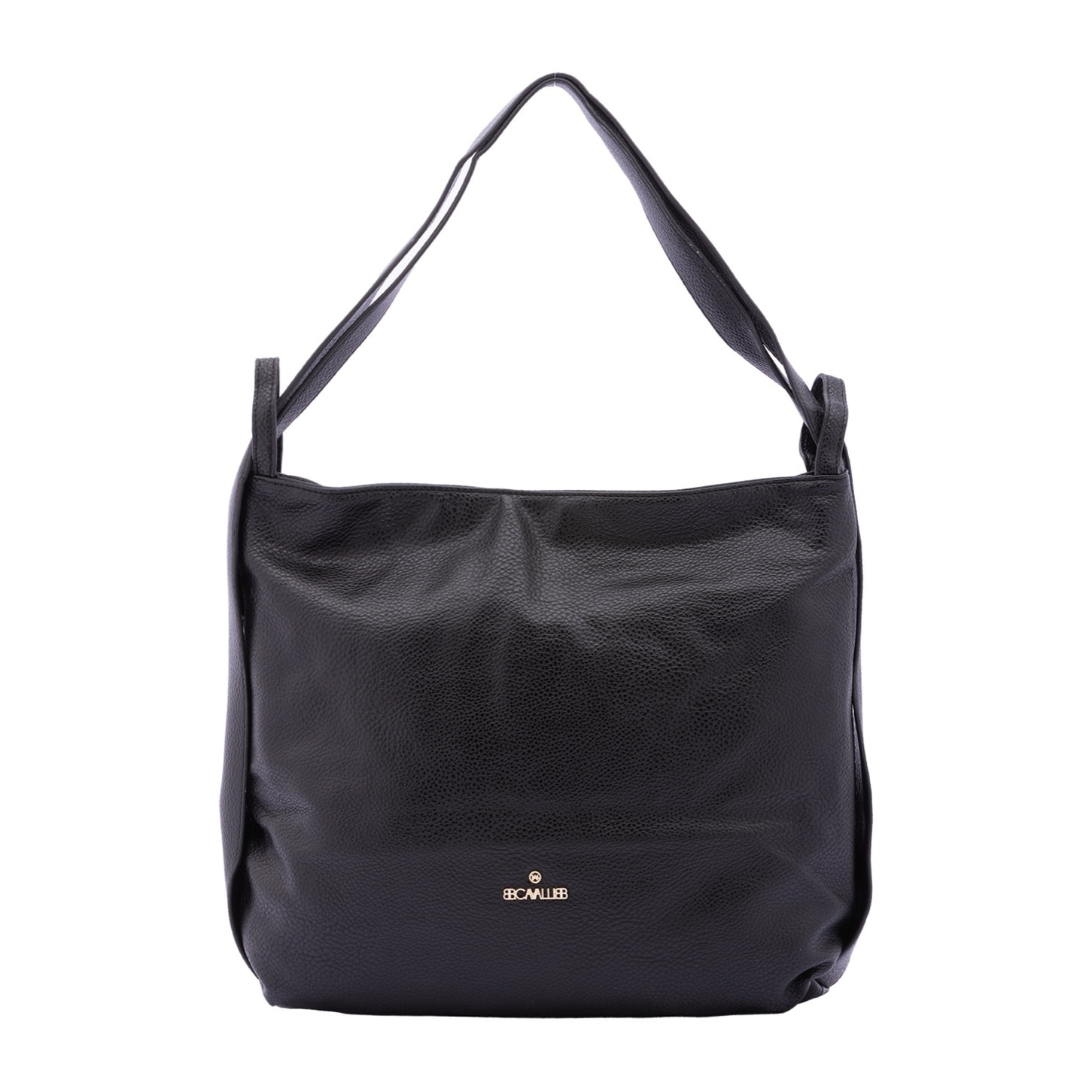 Borsa a spalla da donna - Modello False - Ecopelle e poliestere - 40.0 x 33.0 x 11.0 cm