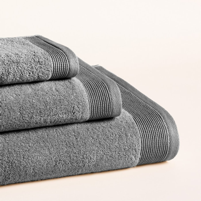 Lot de 3 serviettes en acier Harmony - Zero Twist - 600 grammes