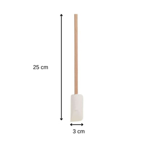 Ensemble de 2 Maryses de pâtisserie et de cuisine 25 cm manche en bois Fackelmann