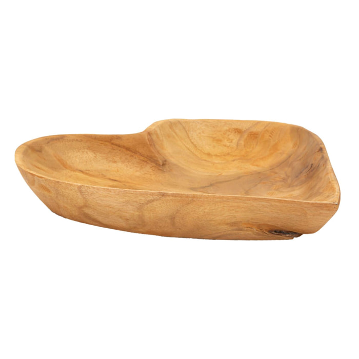 S/TASCHE KIHA IN TEAK RIC. CM 27X29X4 (PEZZI UNICI - NON RIP. IN SERIE)