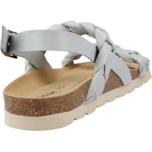 Sandalias Mujer de la marca GEOX  modelo D BRIONIA HIGH GRIS
