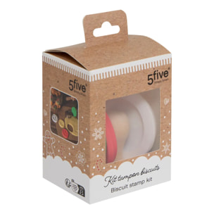 Tampon biscuits Noël 3 pièces