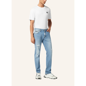 PHILIPP PLEIN Vaqueros de corte recto