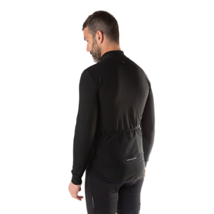 Cortavientos manga larga para hombre ECOON Puy de Dóme - Negro