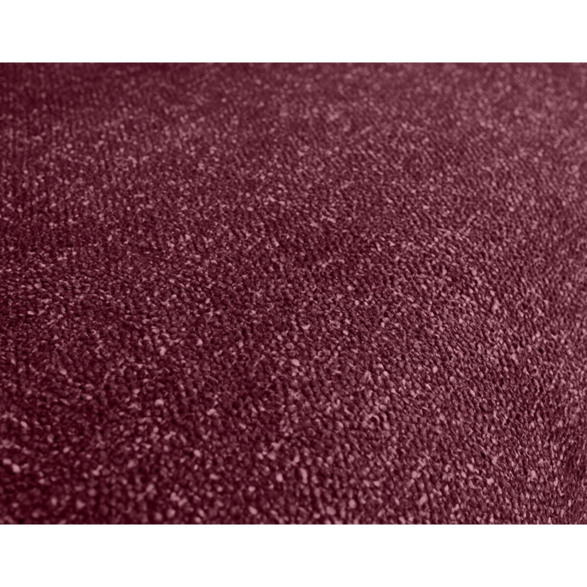 Spice - canapé d'angle réversible 4 places convertible avec coffre en tissu moucheté - Prune