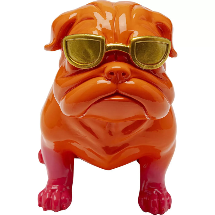 Déco Fashion bouledogue orange 17cm Kare Design