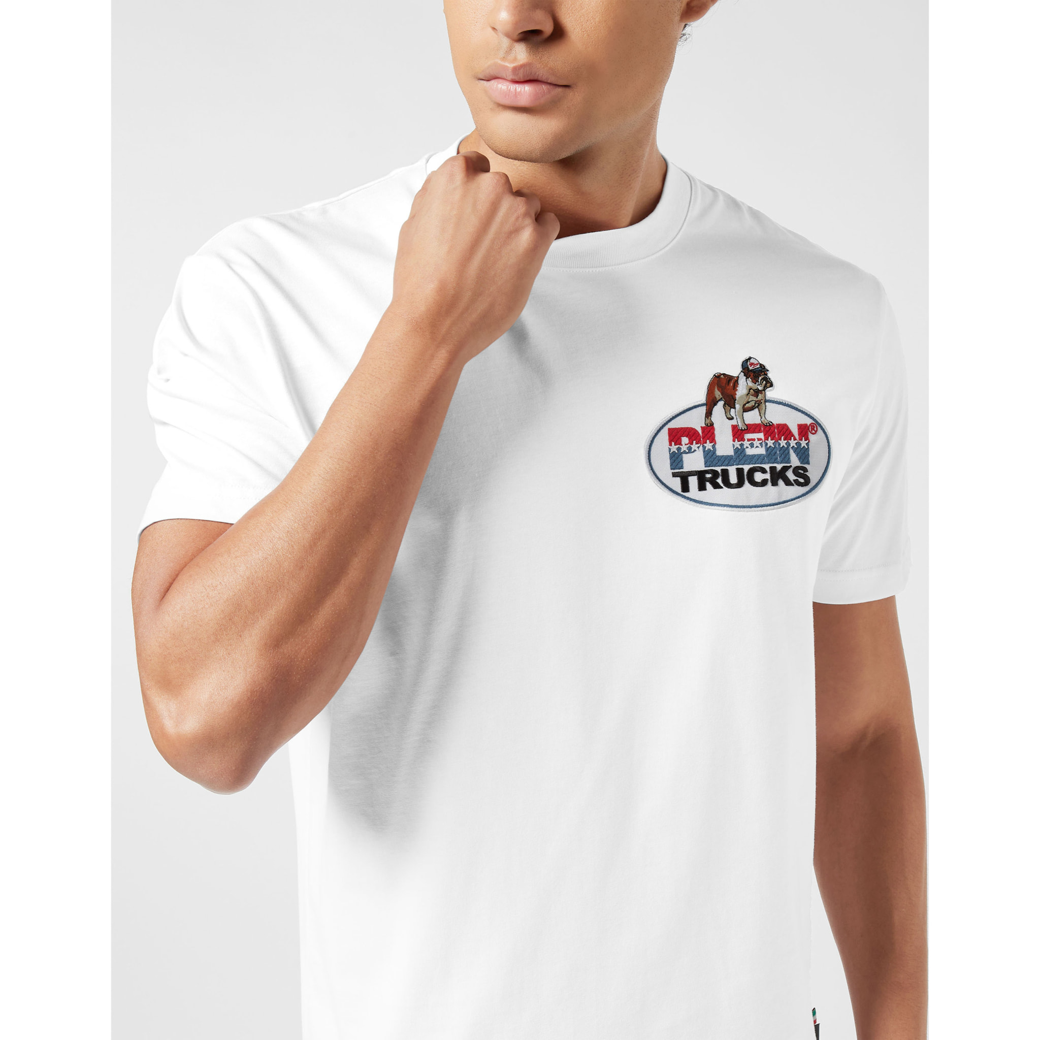 PHILIPP PLEIN Camiseta Cuello Redondo Ss Bulldog